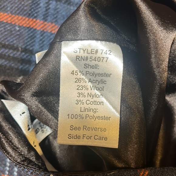 Cabi plaid wool skirt women’s sz 8 - Picture 5 of 6